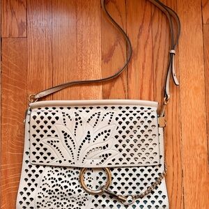 Chloe Faye Pineapple Cream Bag
